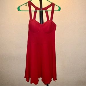 Mini Red Dress